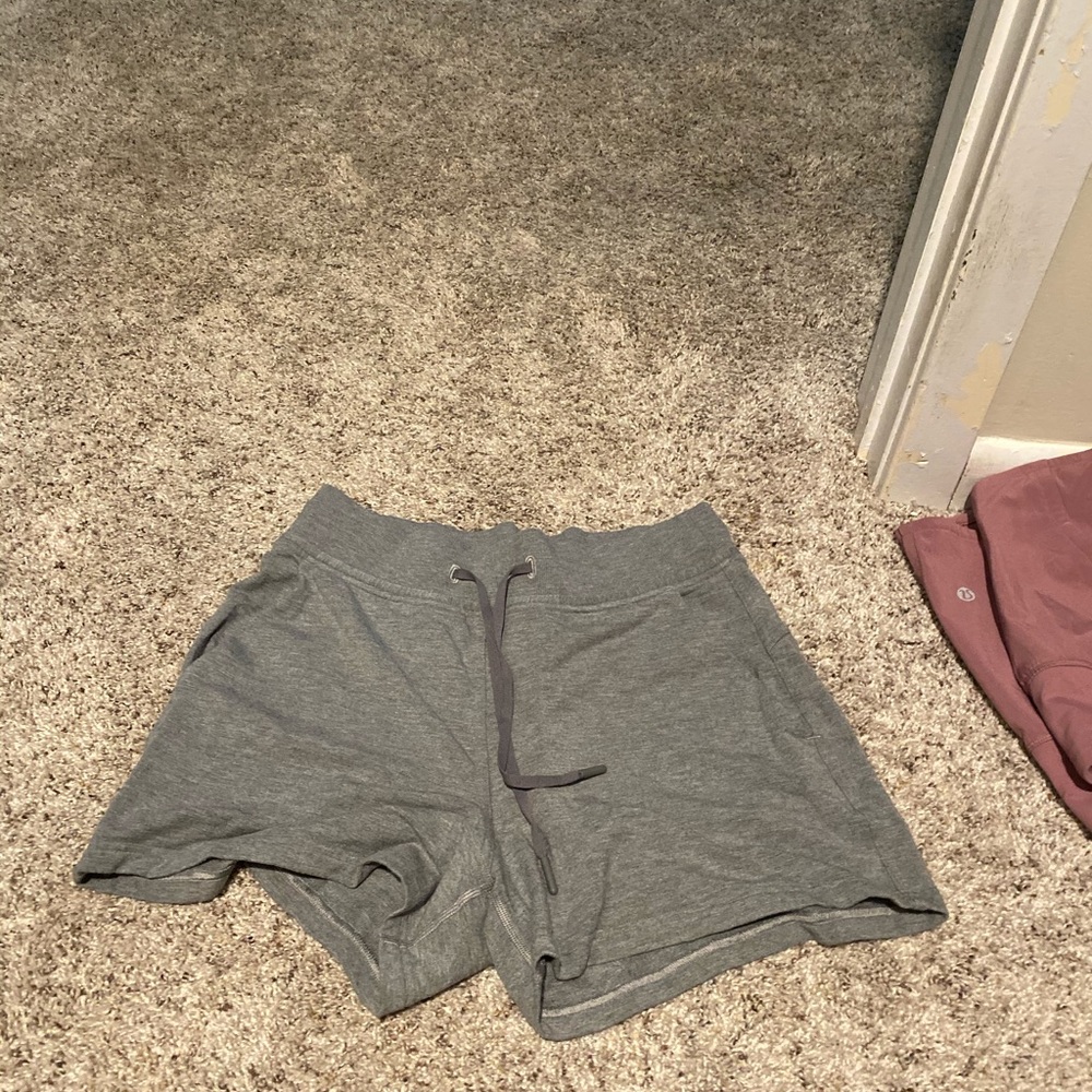 Lululemon grey shorts